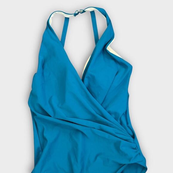 Miraclesuit Wrapsody One-Piece Swimsuit Size US/8 - Picture 4 of 10